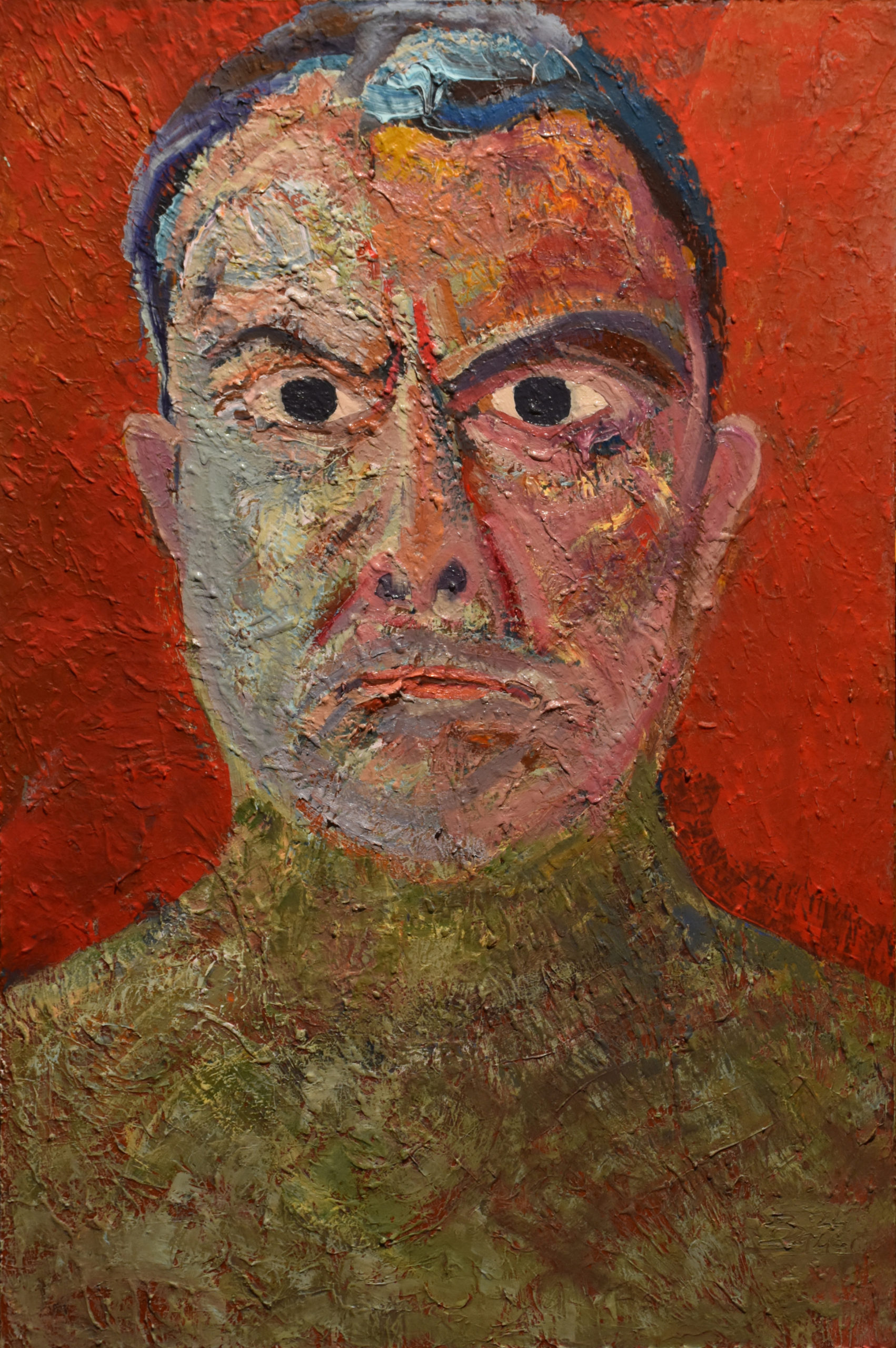 Önarckép 147x98x5 - 2024-25 - Bauer Péter Márton